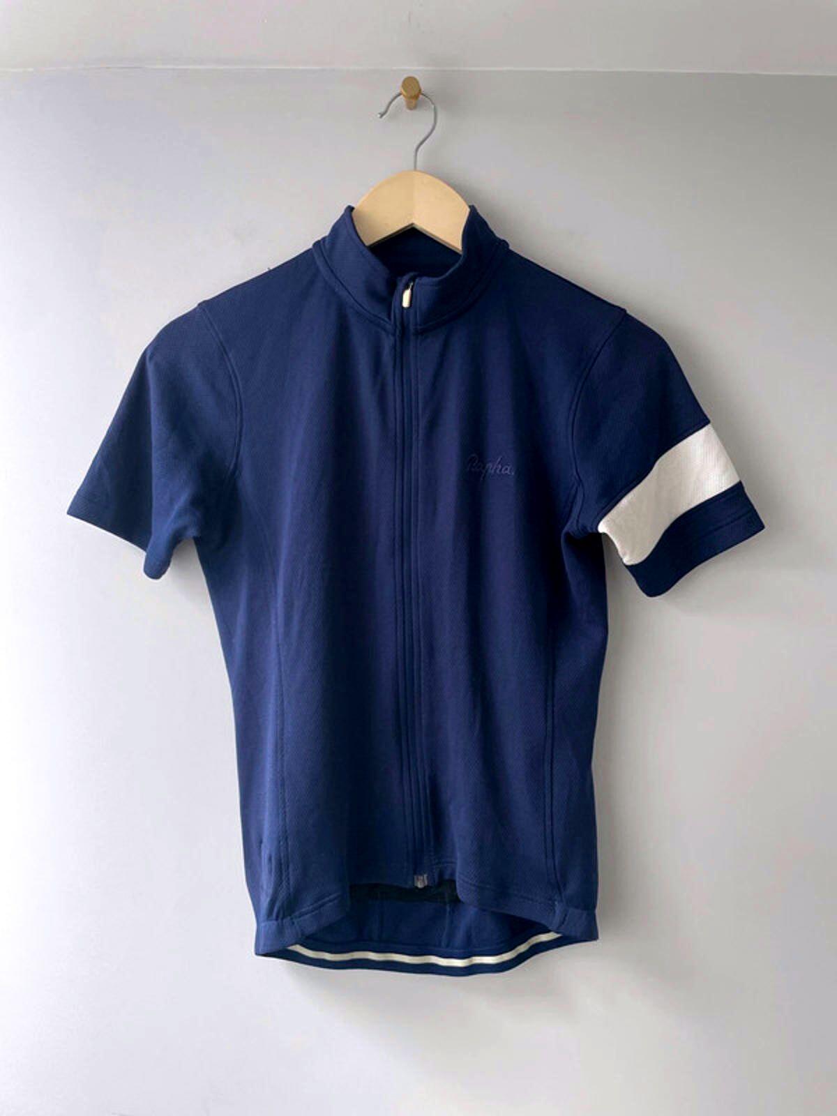 Men’s Rapha Short Sleeve Cycling Jersey In Navy - Small - 1908