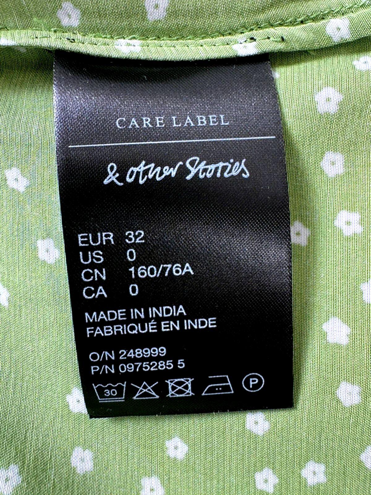 Women’s & Other Stories Floral Print Summer Wrap Mini Dress - UK6 - 1430
