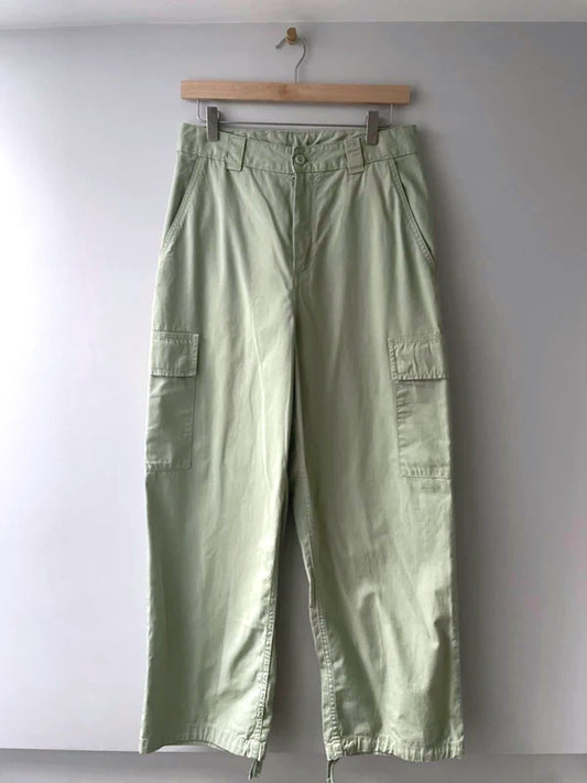 Women’s Carhartt W Kingston Cargo Trousers In Green - W26/L29 - 2961