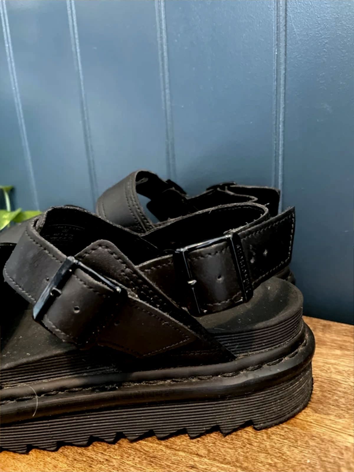 Women’s Dr Martens Voss Chunky Sole Sandals in Black - UK8 - 3054
