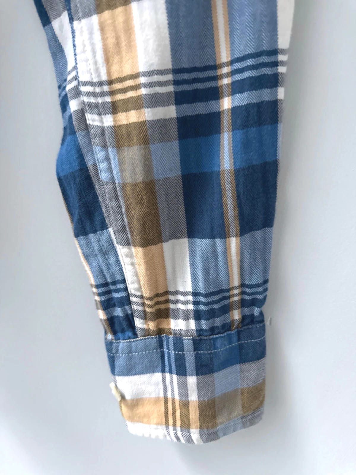 Men’s Tommy Hilfiger Premium Linen Check Shirt - XSmall - 0491