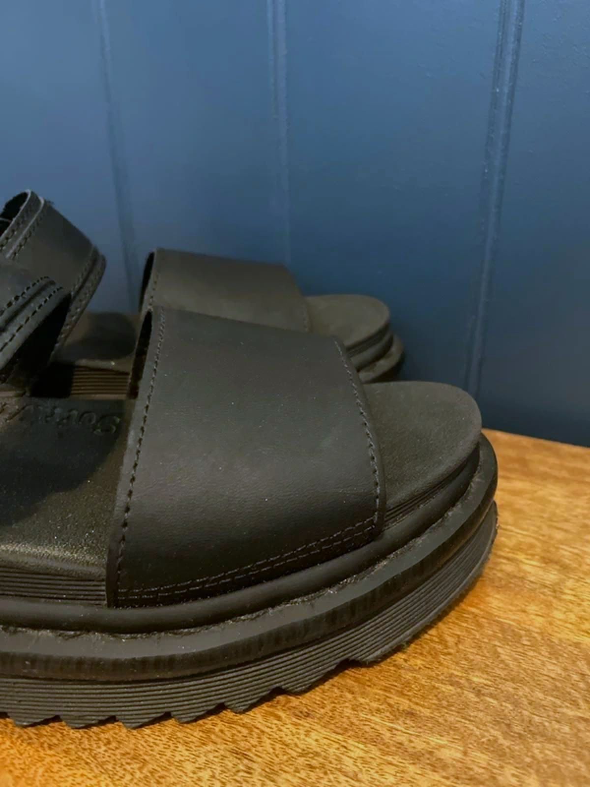 Women’s Dr Martens Voss Chunky Sole Sandals In Black - UK5 - 3087