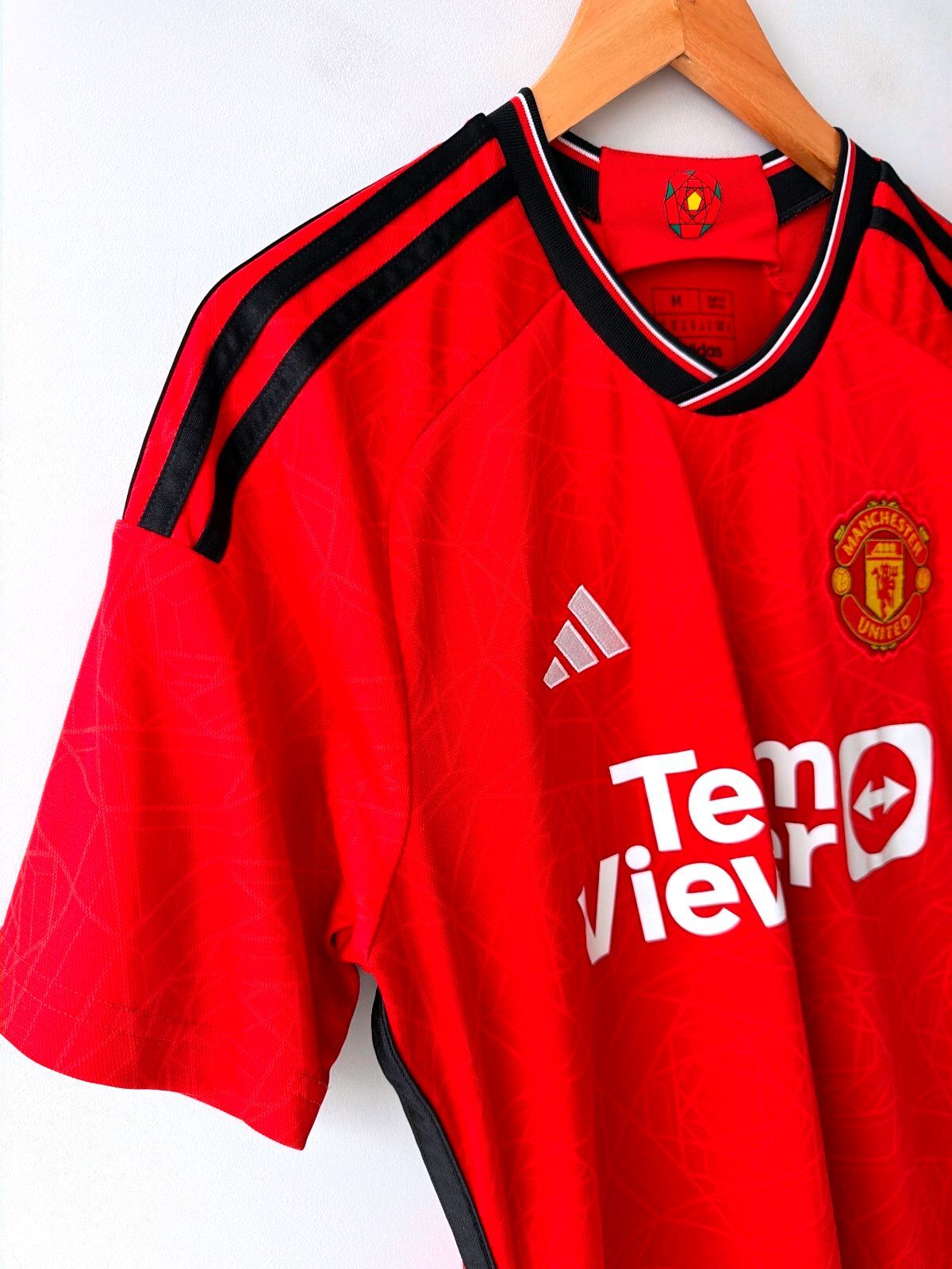 Mens Manchester United Champions 20 Football Shirt Jersey - Medium - 3594