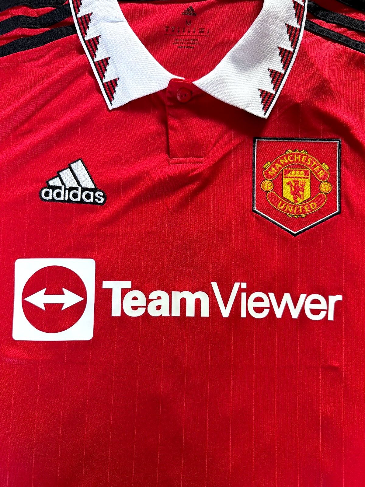 Men’s Manchester United 2022/23 Home Football Shirt Jersey - Medium - 3777