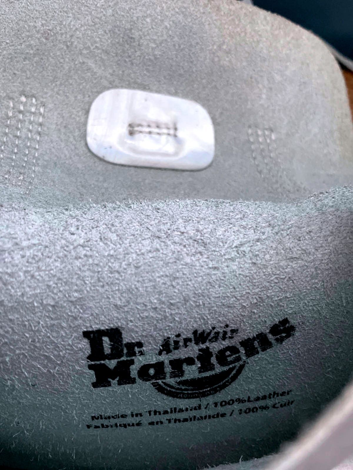 Women's Dr Martens 7'' Iced Metallic Leather Satchel In Silver - 2422