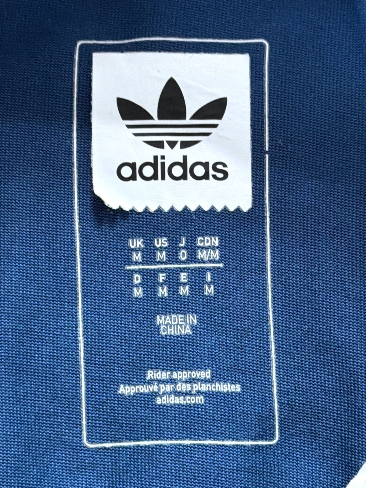 Men’s Adidas Long Sleeve Rugby Polo Shirt In Navy And Red - Medium - 3644