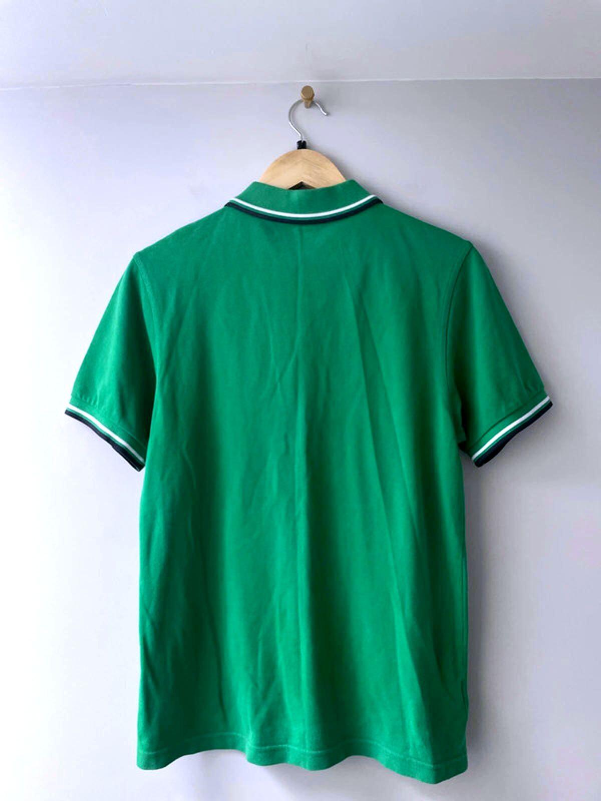 Men’s Fred Perry Short Sleeve Classic Polo Top In Green - Small - 1905