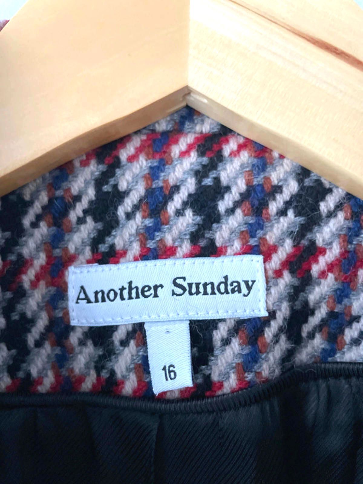 Women’s Another Sunday Premium Wool Longline Double Breasted Coat - UK16 - 2662