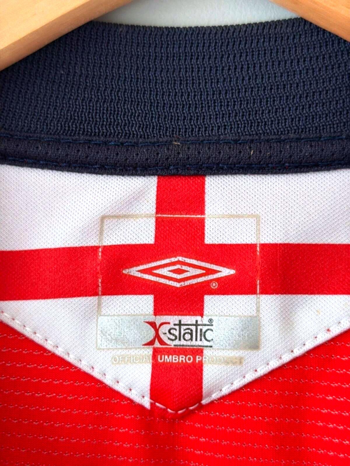 Mens England 2004/06 Football Shirt Top - XLarge - 3547