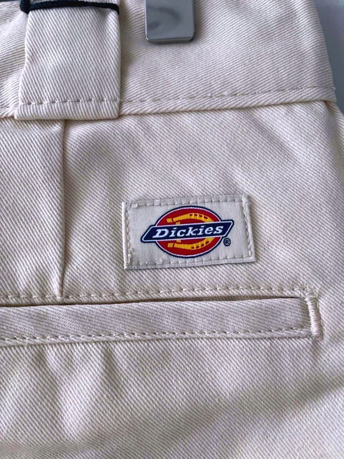 Women’s Dickies Elizaville Straight Leg Trousers In Cream - W28/L29 - 3004