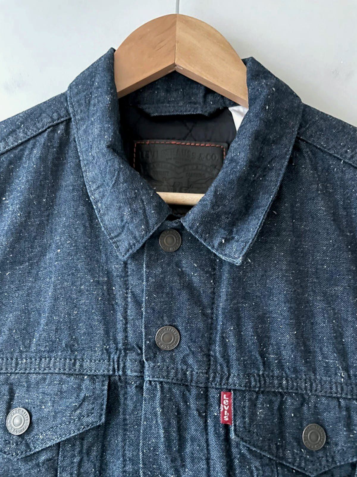 Men’s Levi's Denim Trucker Jacket Coat In Navy - Small - 2741