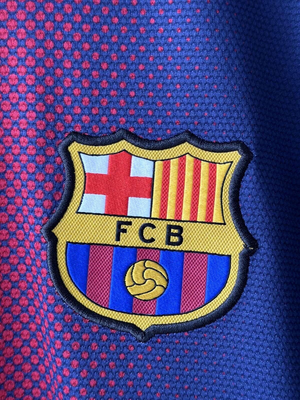 Mens Barcelona 2012/13 Home Football Shirt Top - XLarge - 3526