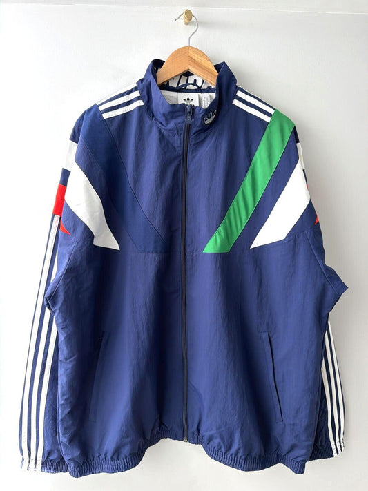 Mens Adidas Oversized Fit MUS Balanta 96 Retro Track Jacket - XLarge - 3510