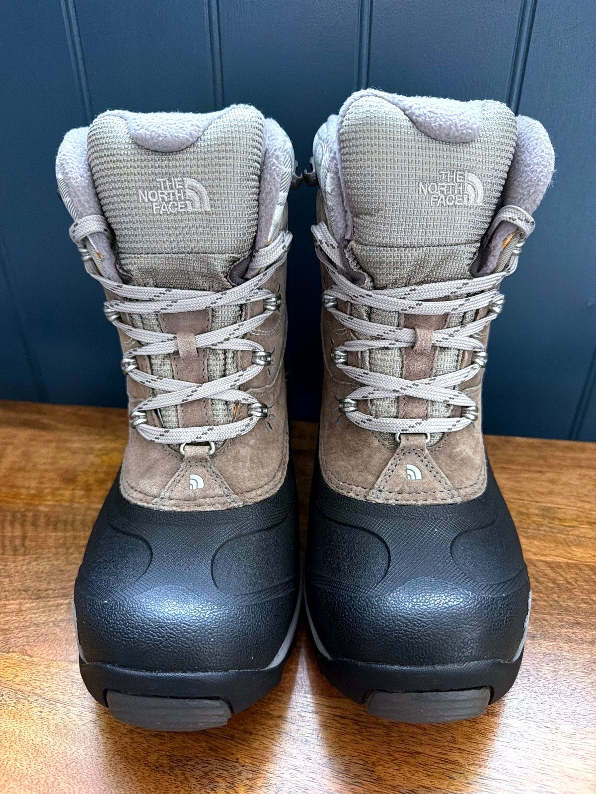 Women’s The North Face Chilkat Waterproof Lace-up Boots In Grey - Uk6 - 3823