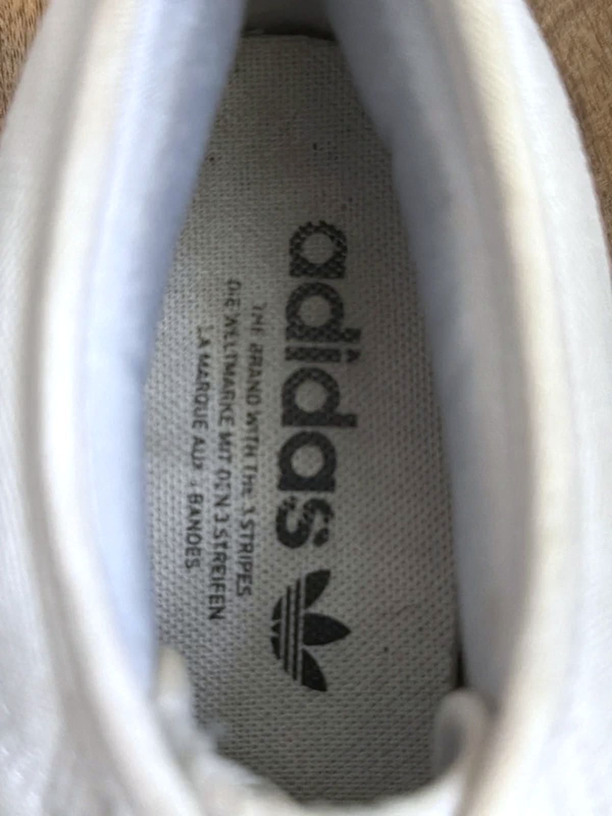 Women’s Adidas Nizza Chunky Sole Trainers In White - Uk6.5 - 3286