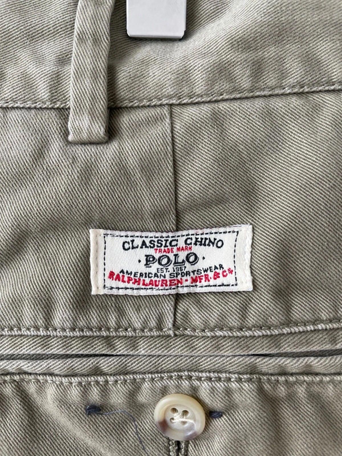 Men’s Ralph Lauren Premium Classic Chino Trousers In Khaki - W35/L30 - 1717