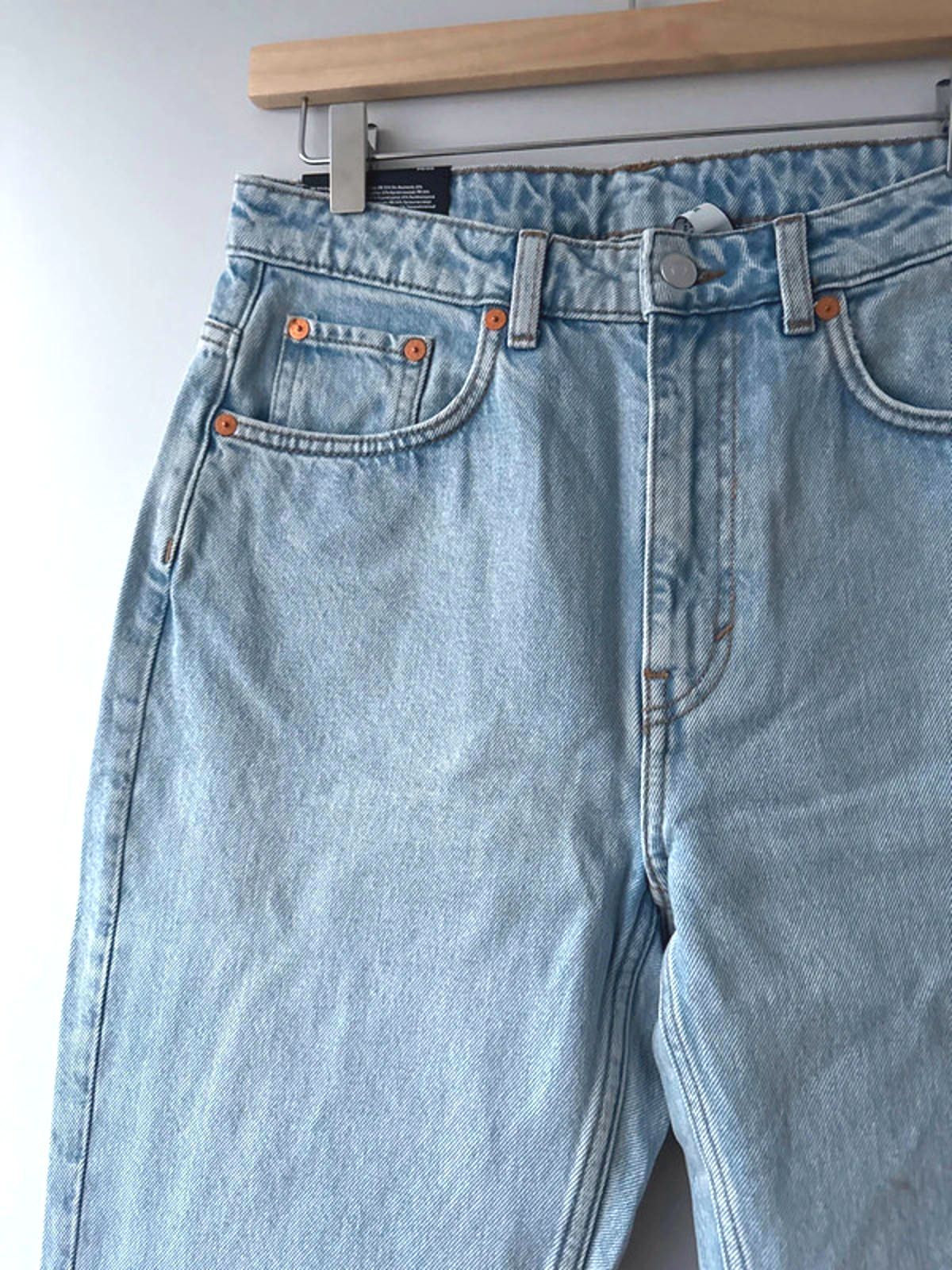 Women’s Weekday Voyage High Waisted Fit Jeans In Blue - W29/L30 - 0943