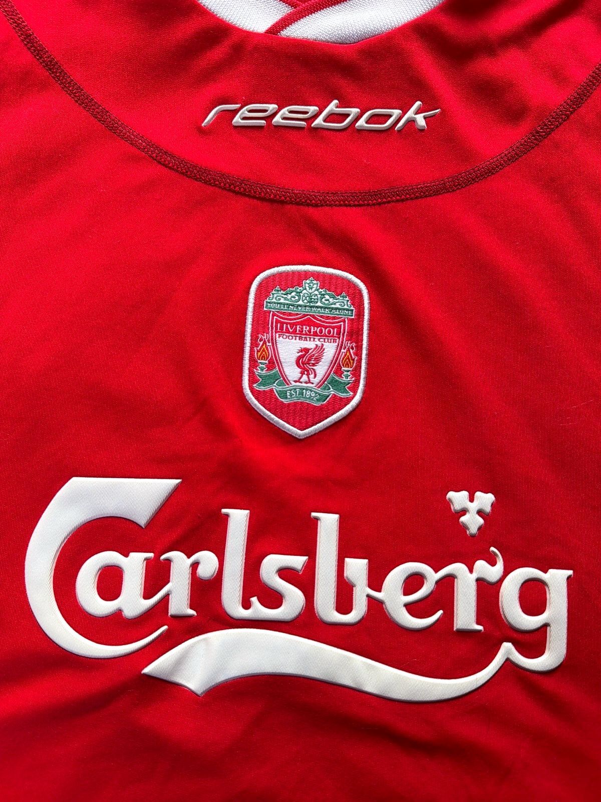 Men’s Liverpool FC 2002/04 Owen #10 Home Football Shirt Jersey - Small - 3814