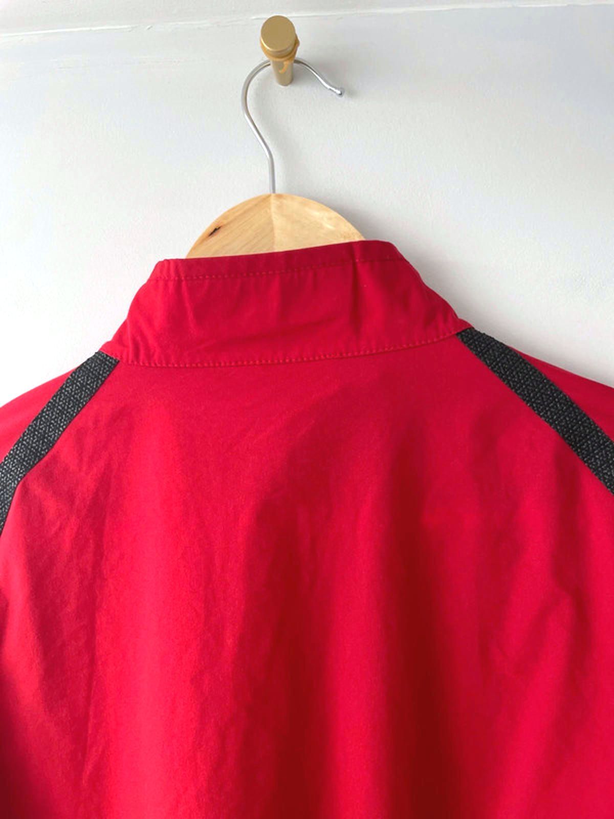 Women’s Rapha Zip Through Windbreaker Cycling Jacket In Red - UK14 - 1824