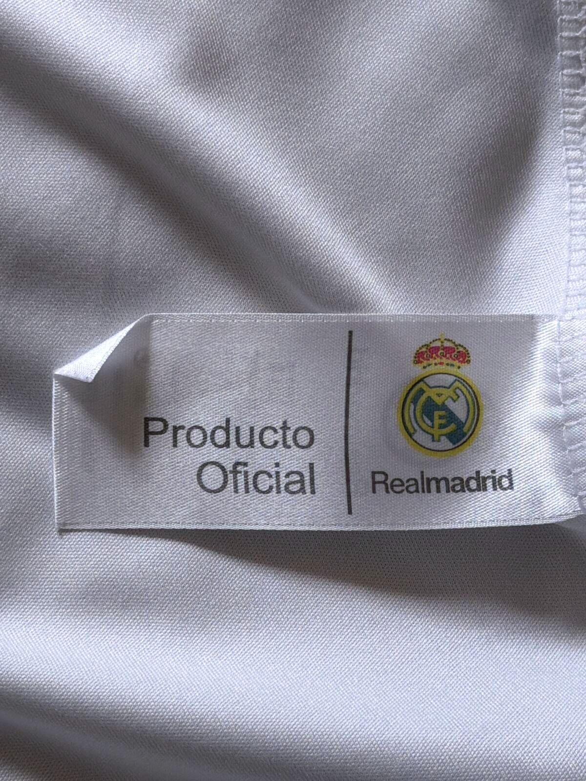 Mens Ronaldo #7 Real Madrid Football Shirt Top - Large - 3514