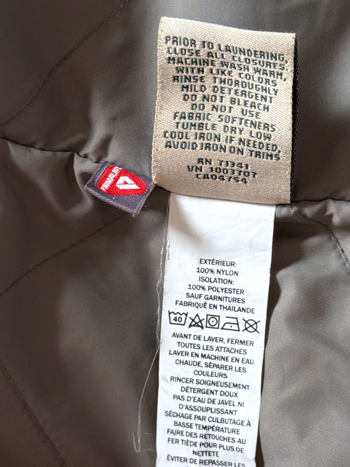 Women’s L.L.Bean H2Off Hooded Waterproof Raincoat Jacket In Grey - Medium - 3662