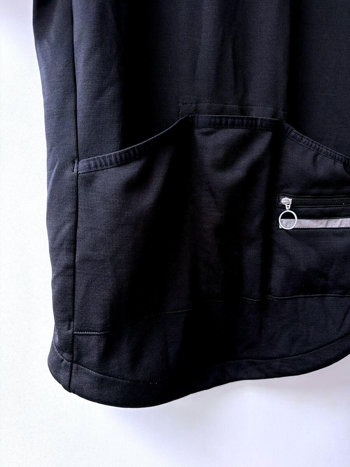 Men's Rapha Short Sleeve Core Cycling Jersey Top In Black - Medium - 3527
