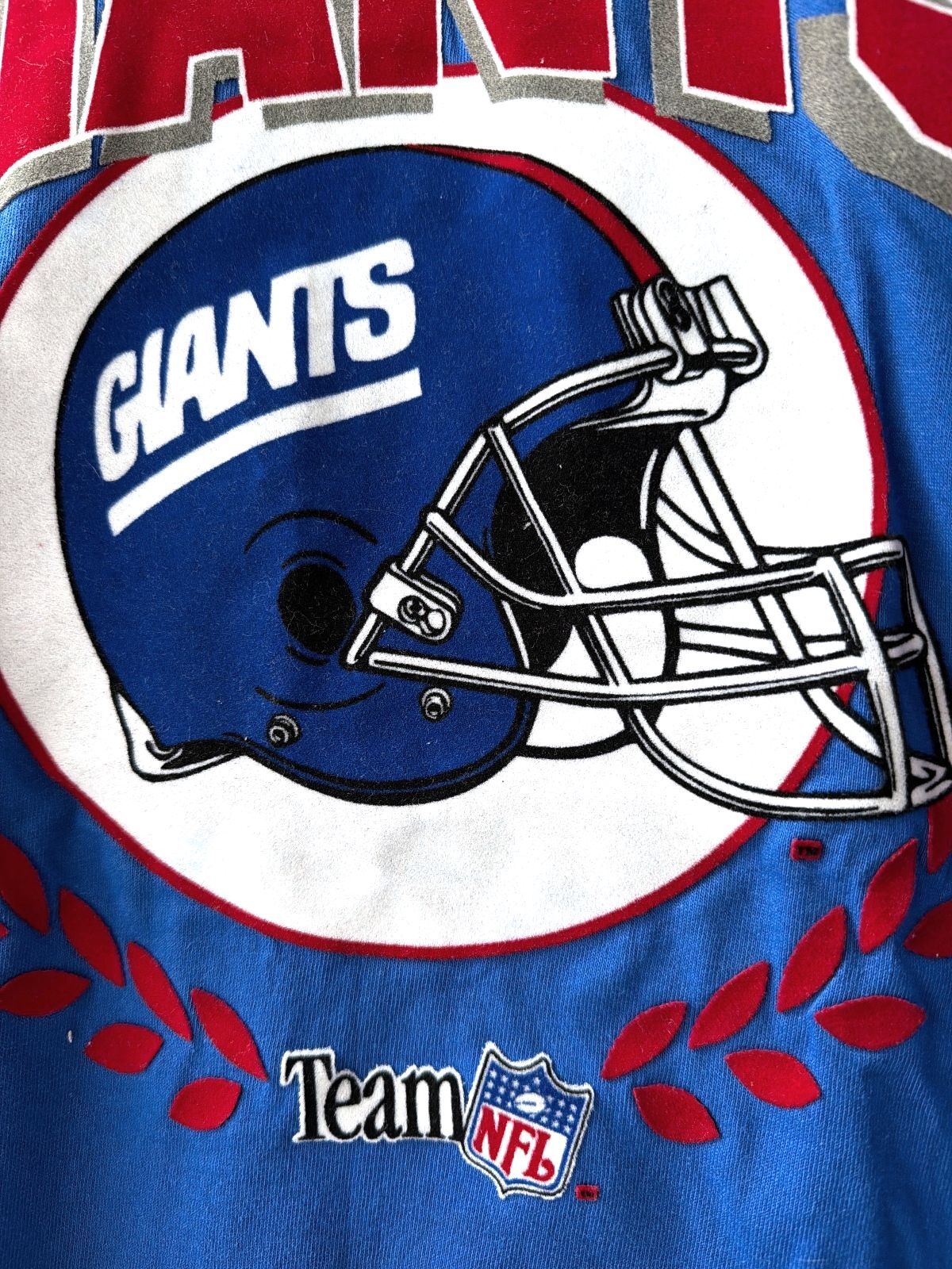 Men’s Vintage 90's New York Giants NFL T-Shirt In Blue - XLarge - 3711