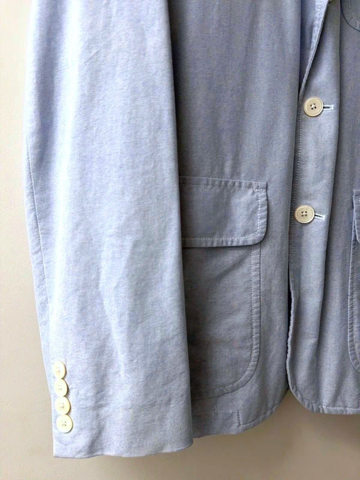Men’s Ralph Lauren Custom Fit Chambray Blazer In Blue - Medium - 3240