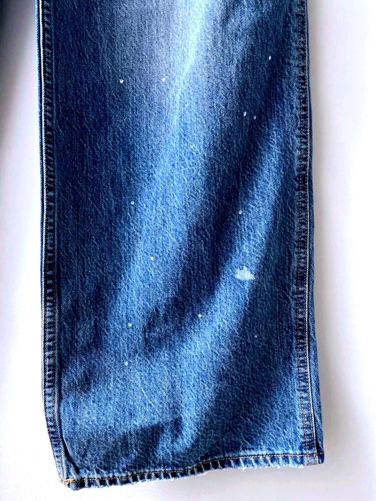 Women’s Abercrombie & Fitch Baggy Fit Cargo Jeans In Navy - W26/L30 - 2251