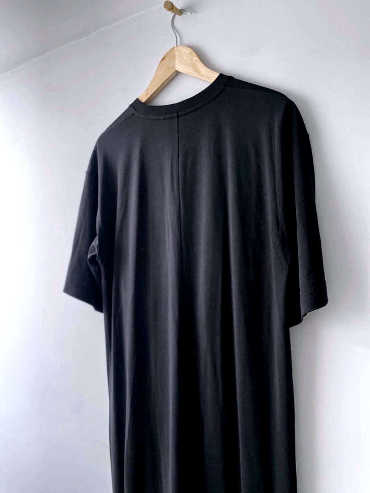 Women’s Arket Longline Drape Dress With Front Pleat Details In Black -Small-2004