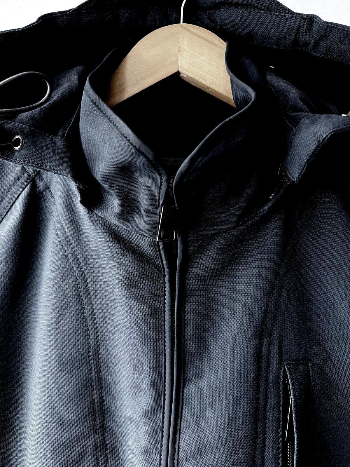 Men's Lou Dalton x Jaeger Hooded Jacket Coat In Navy - Medium - 3708