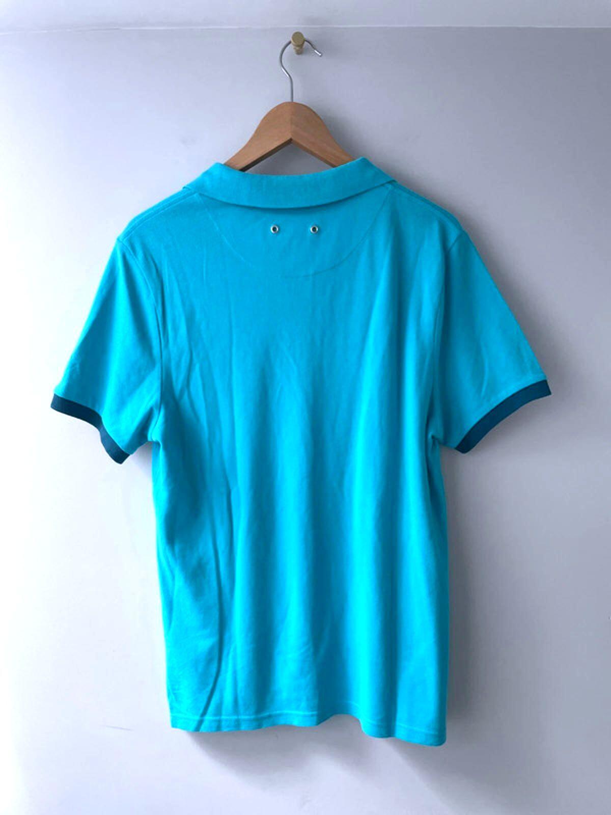 Men’s Vilebrequin Premium Pique Polo Top In Blue - Medium - 1670