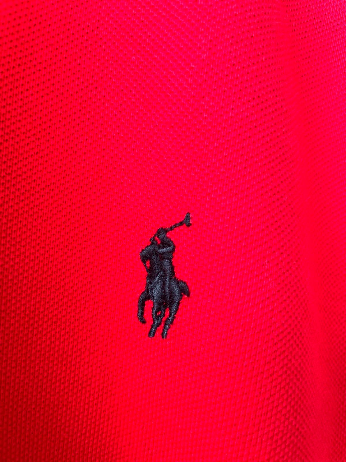Men’s Ralph Lauren Premium Pima Long Sleeve Slim Fit Polo Top - Large - 1761