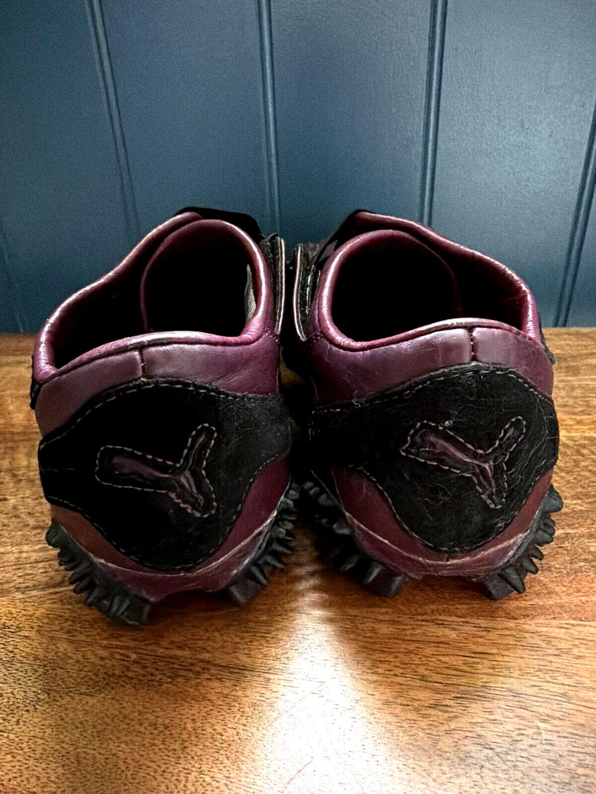 Womens Puma Rare Mostro OG Leather Trainers In Purple/Black - Uk6 - 3536