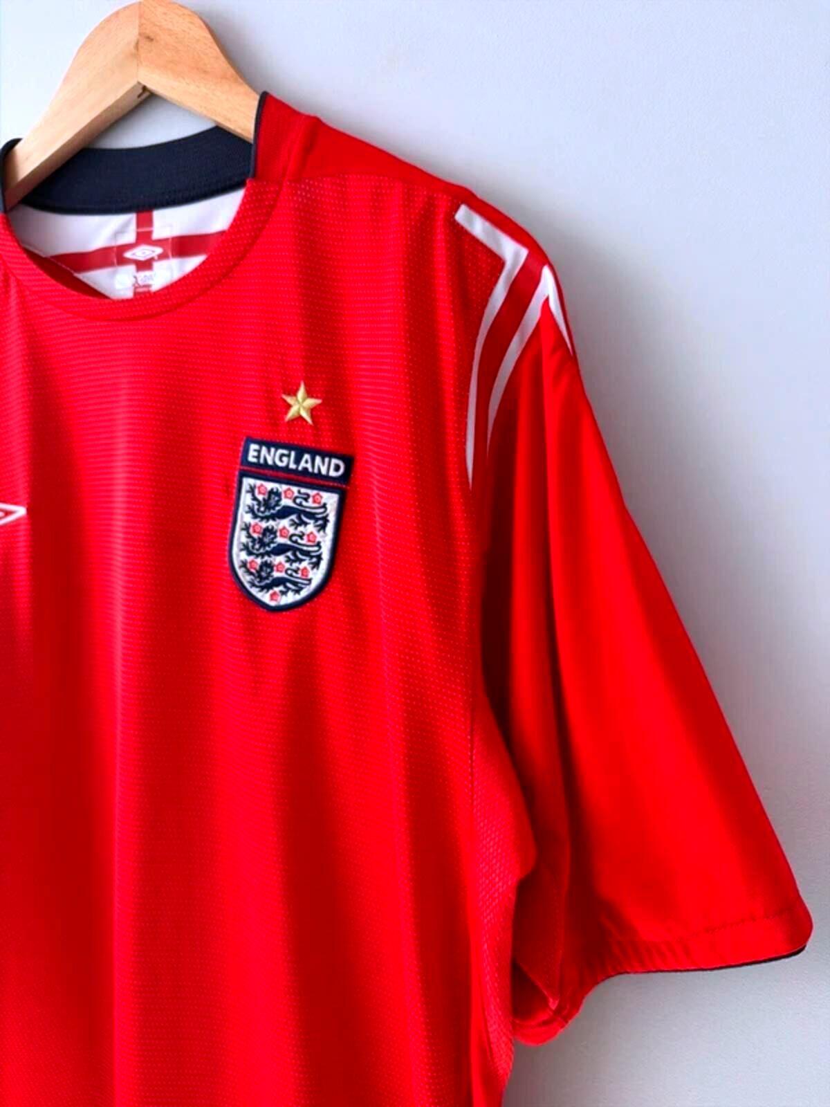 Mens England 2004/06 Football Shirt Top - XLarge - 3547