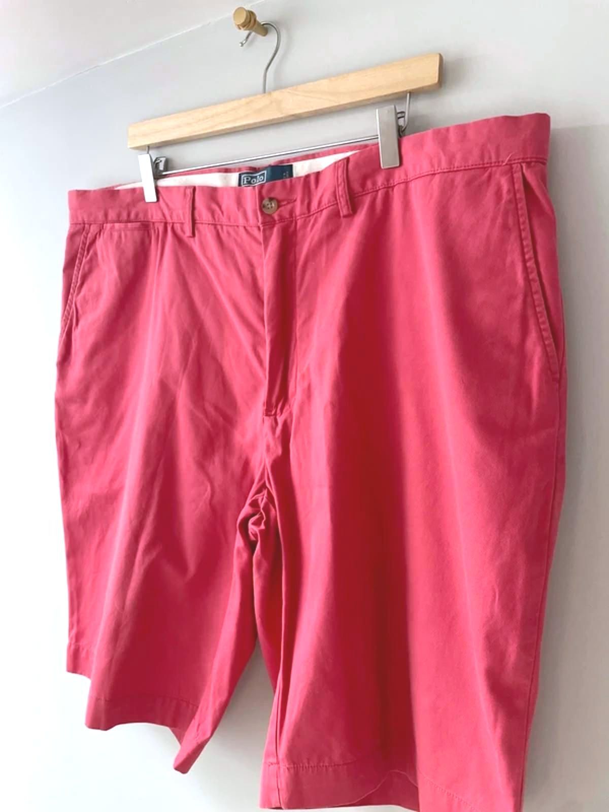 Men’s Ralph Lauren Classic Chino Shorts In Red - W42/L11 - 3132