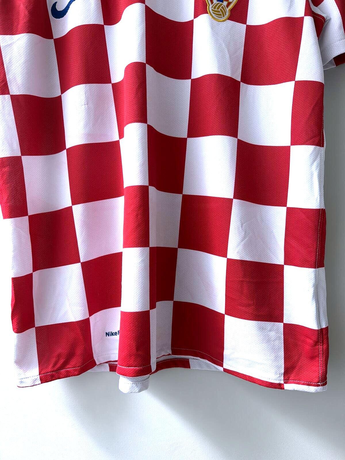 Mens Croatia 2008/09 Home Football Jersey Shirt Top - Large - 3524