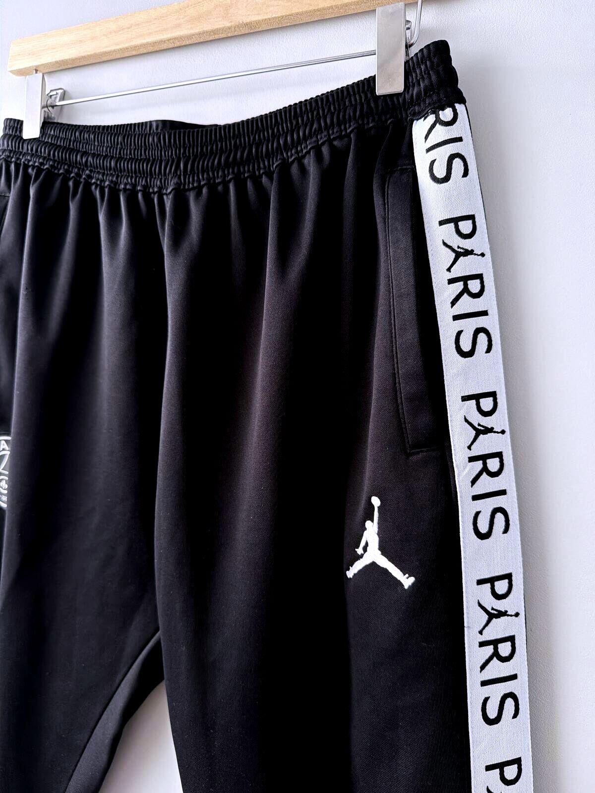 Mens Nike Jordan x Paris Saint-Germain Tracksuit Set In Black - Large - 3509