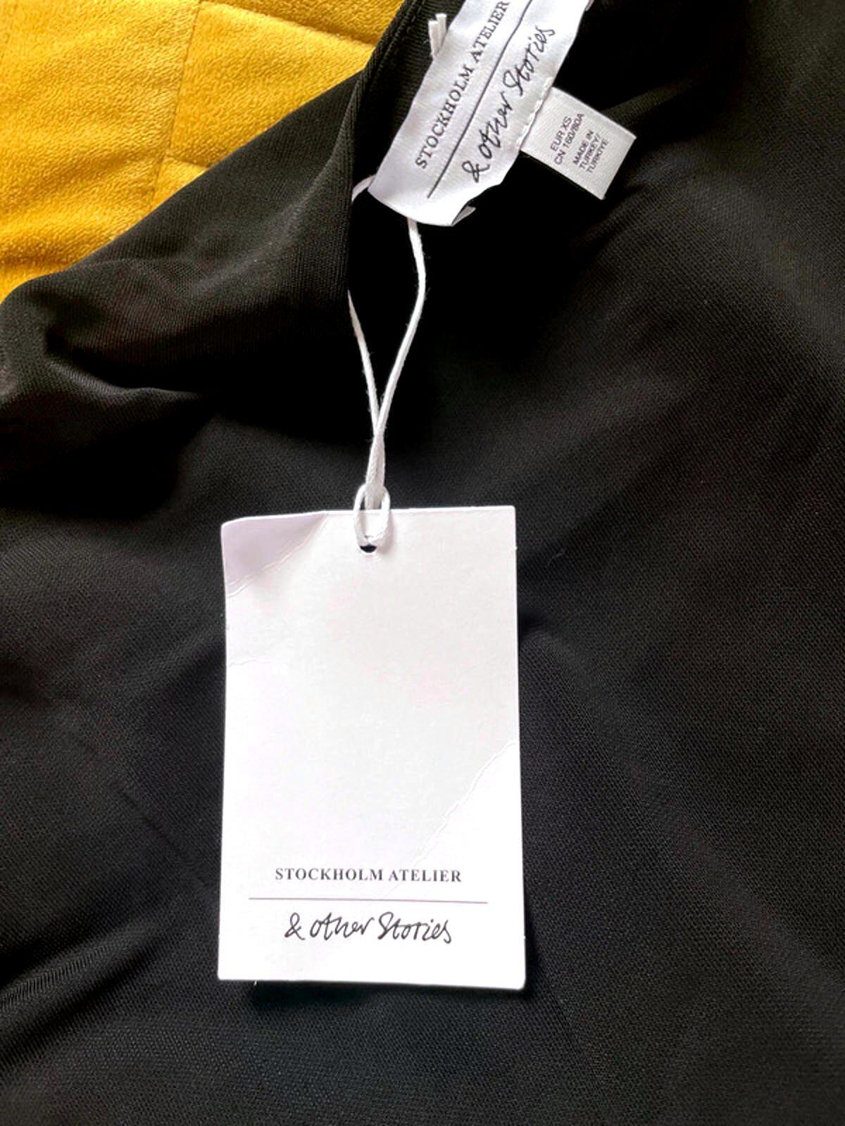 Women’s & Other Stories Short Sleeve Dress In Black - XSmall - 1899