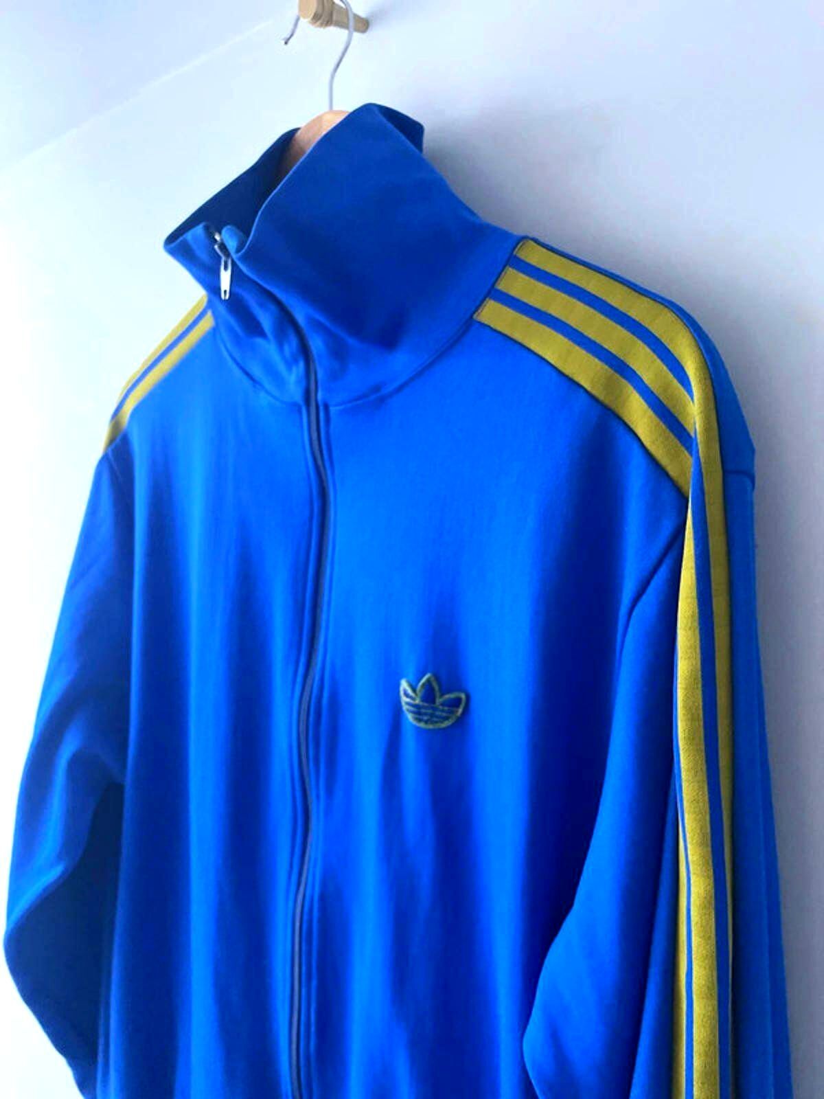Men's Adidas Originals Limited Edition Firebird Track Jacket In Blue - Large - 2565