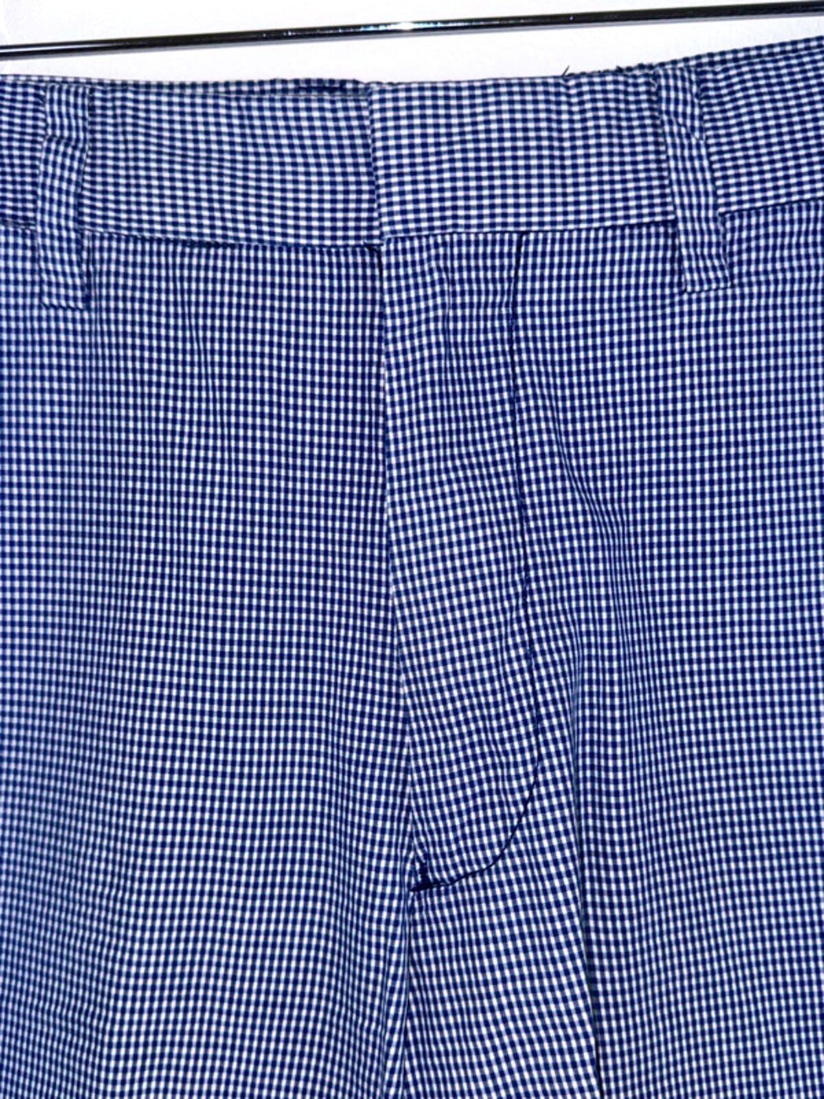 Men’s Uniqlo Mimi Gingham Check Chino Shorts In Blue - Small - 1359
