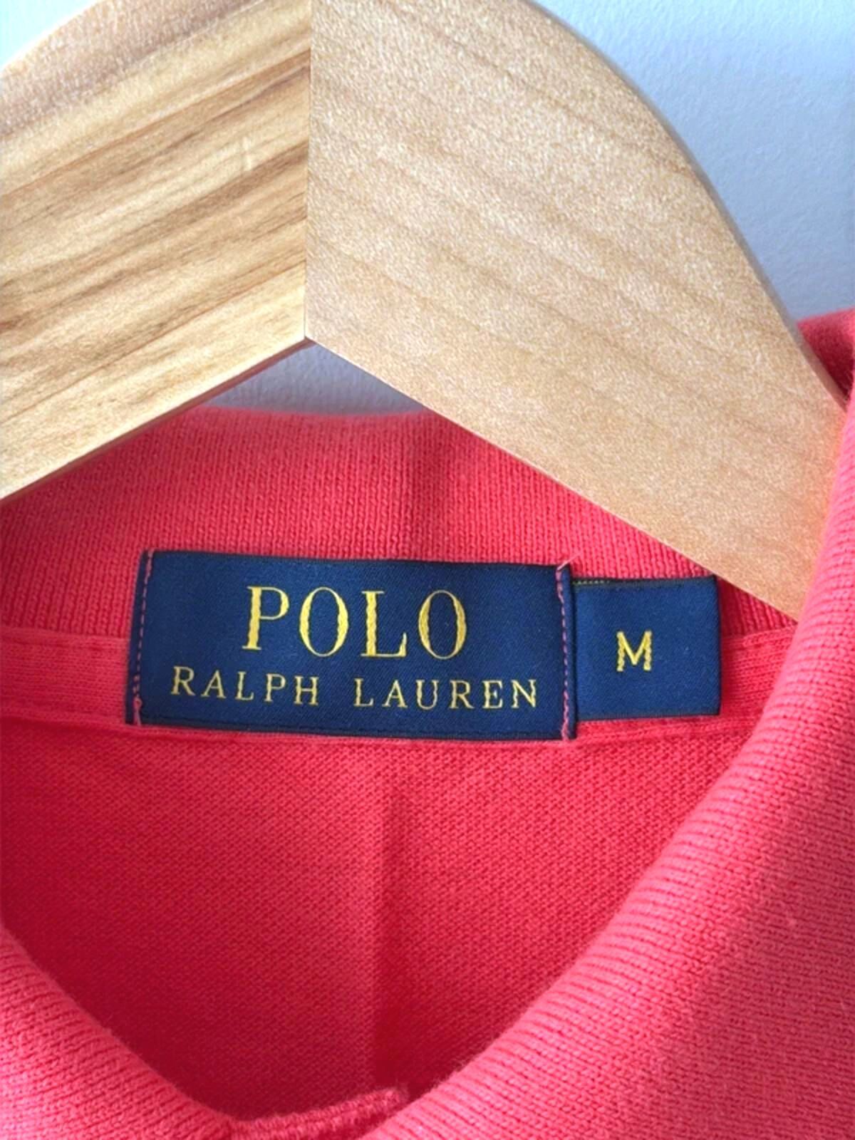 Men’s Ralph Lauren Classic Fit Polo Top In Pink - Medium - 3421