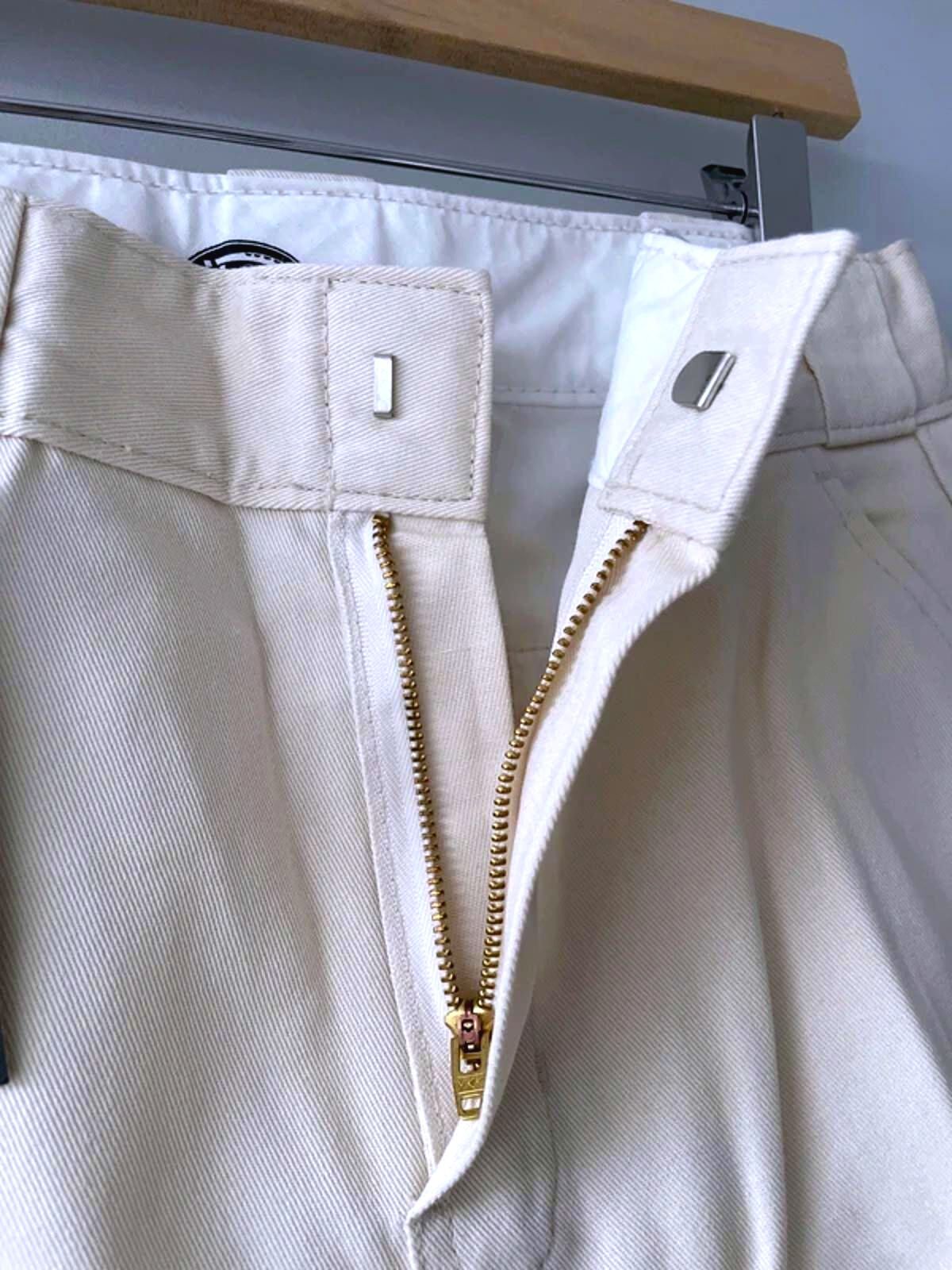 Women’s Dickies Elizaville Straight Leg Trousers In Cream - W28/L29 - 3004