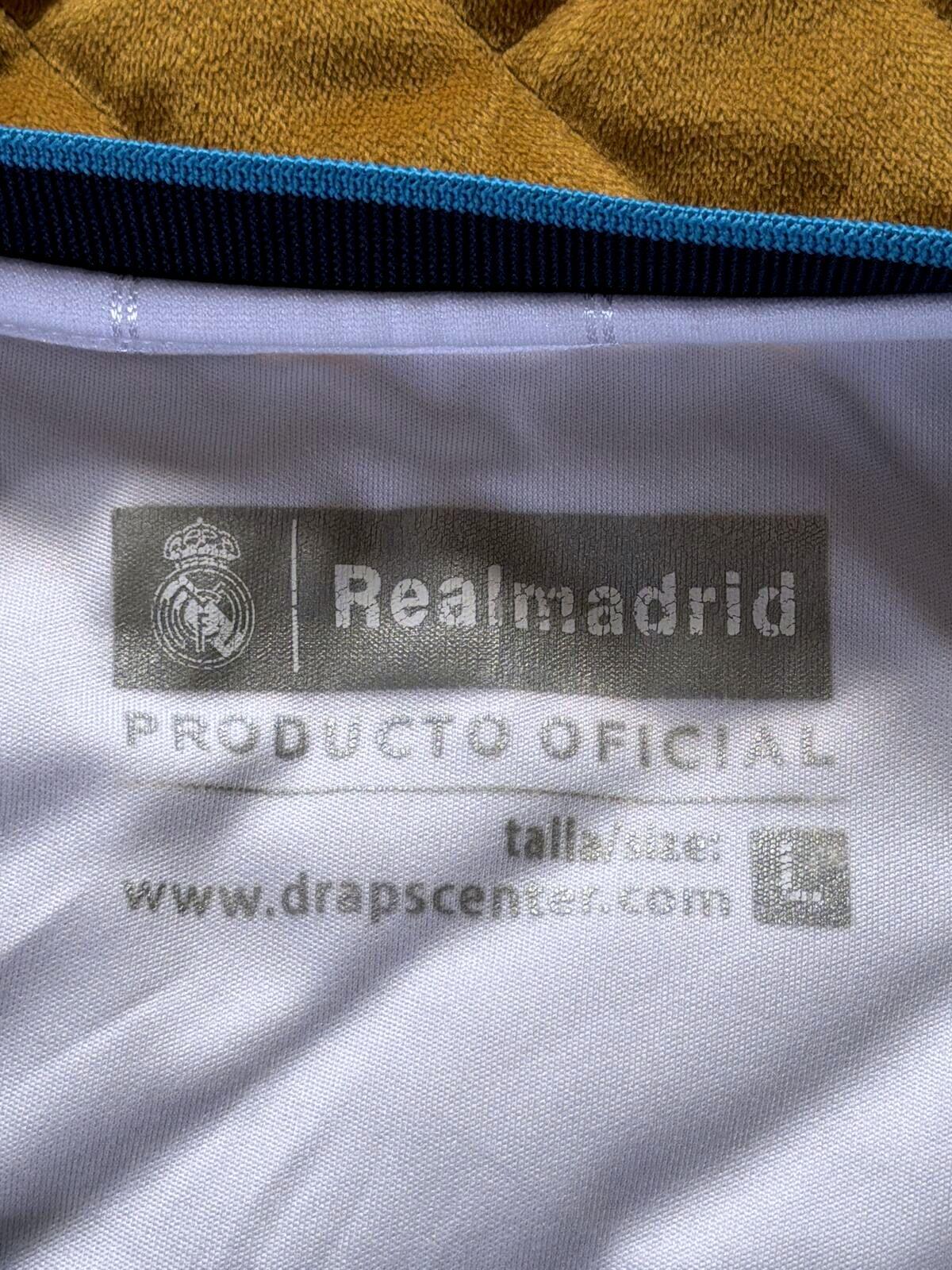 Mens Ronaldo #7 Real Madrid Football Shirt Top - Large - 3514