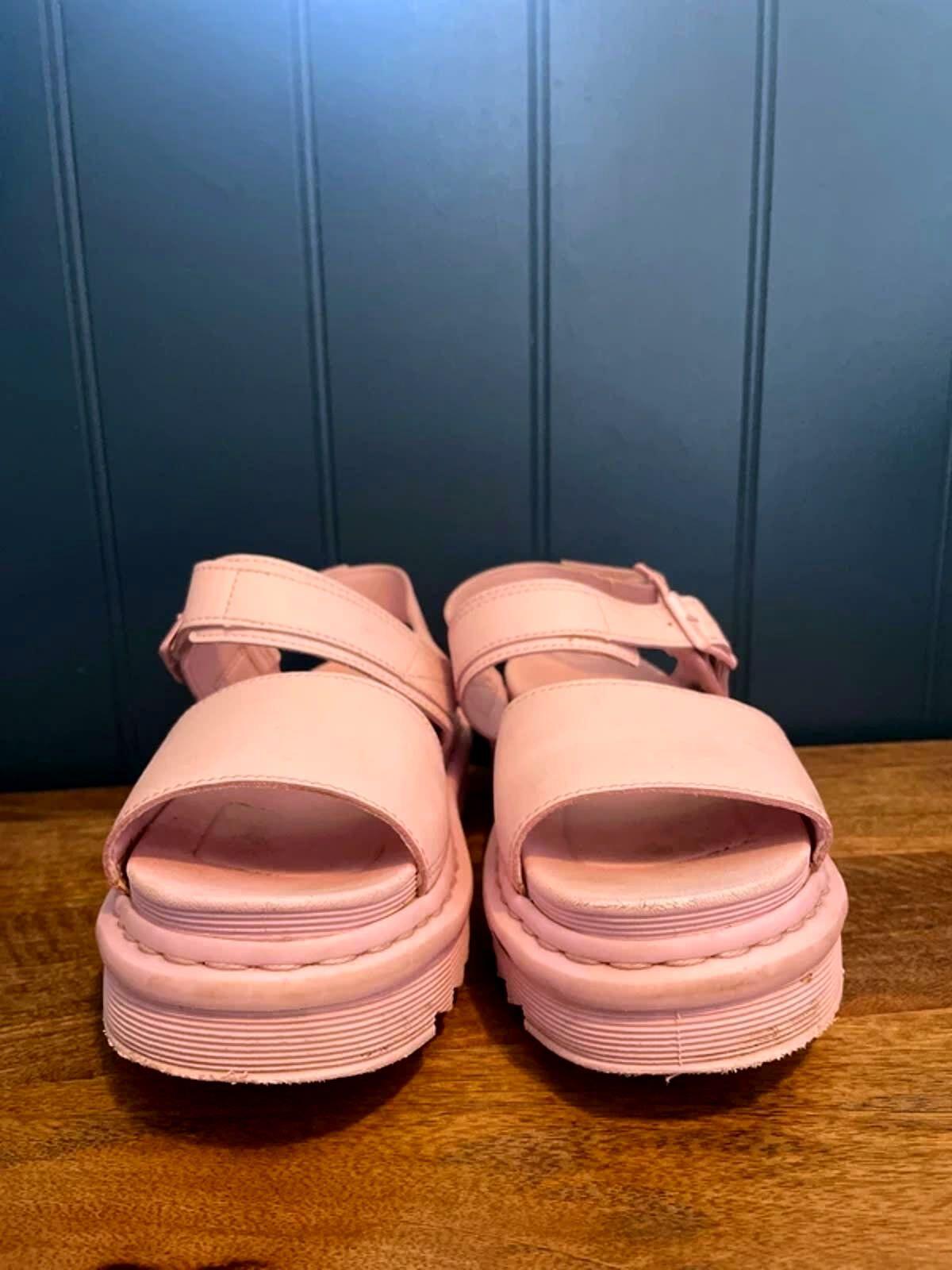 Women’s Dr Martens Voss Chunky Sole Sandals In Pink - UK6 - 3094