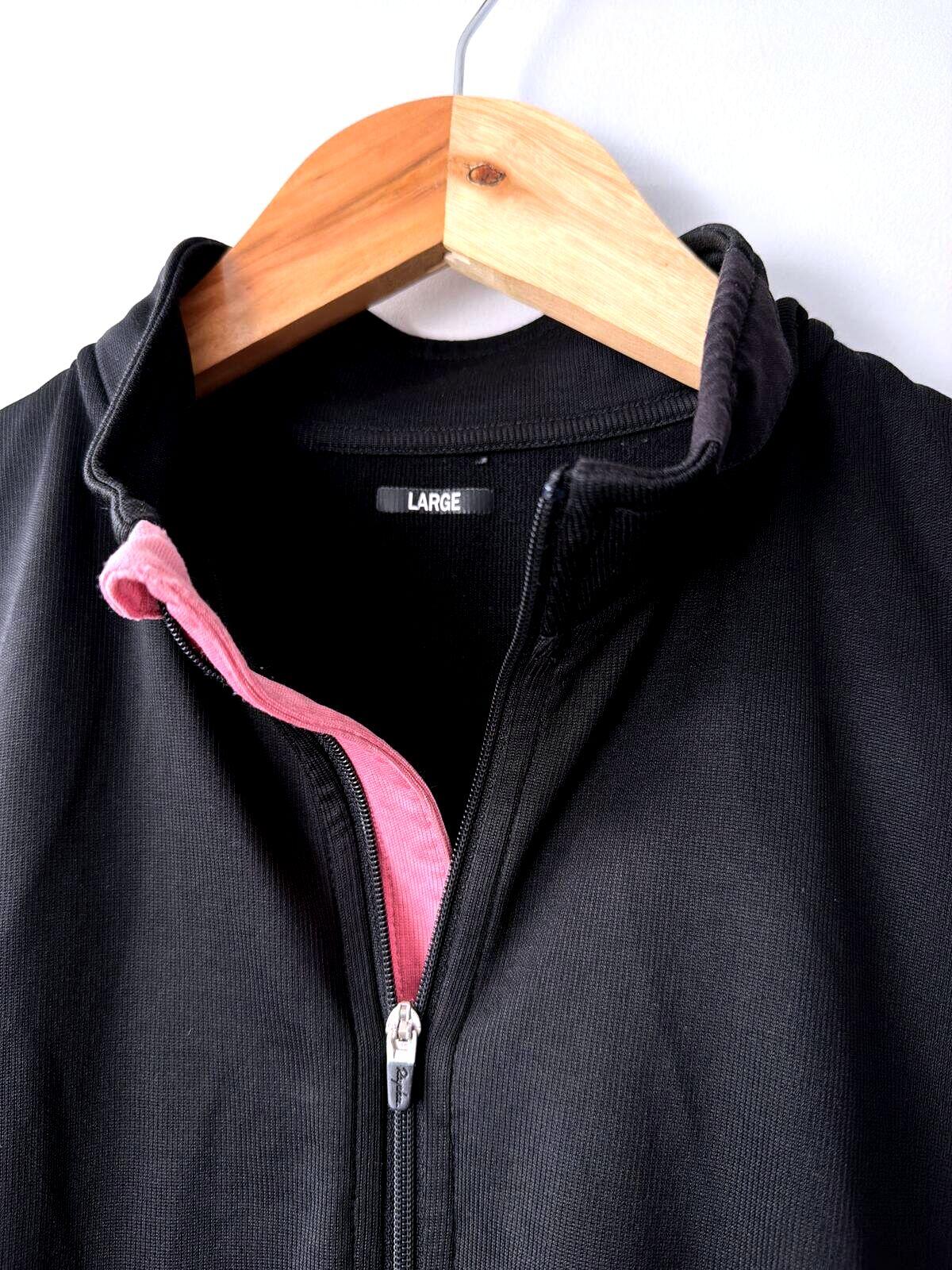 Men's Rapha Short Sleeve Core Cycling Jersey Top In Black - Large - 3528