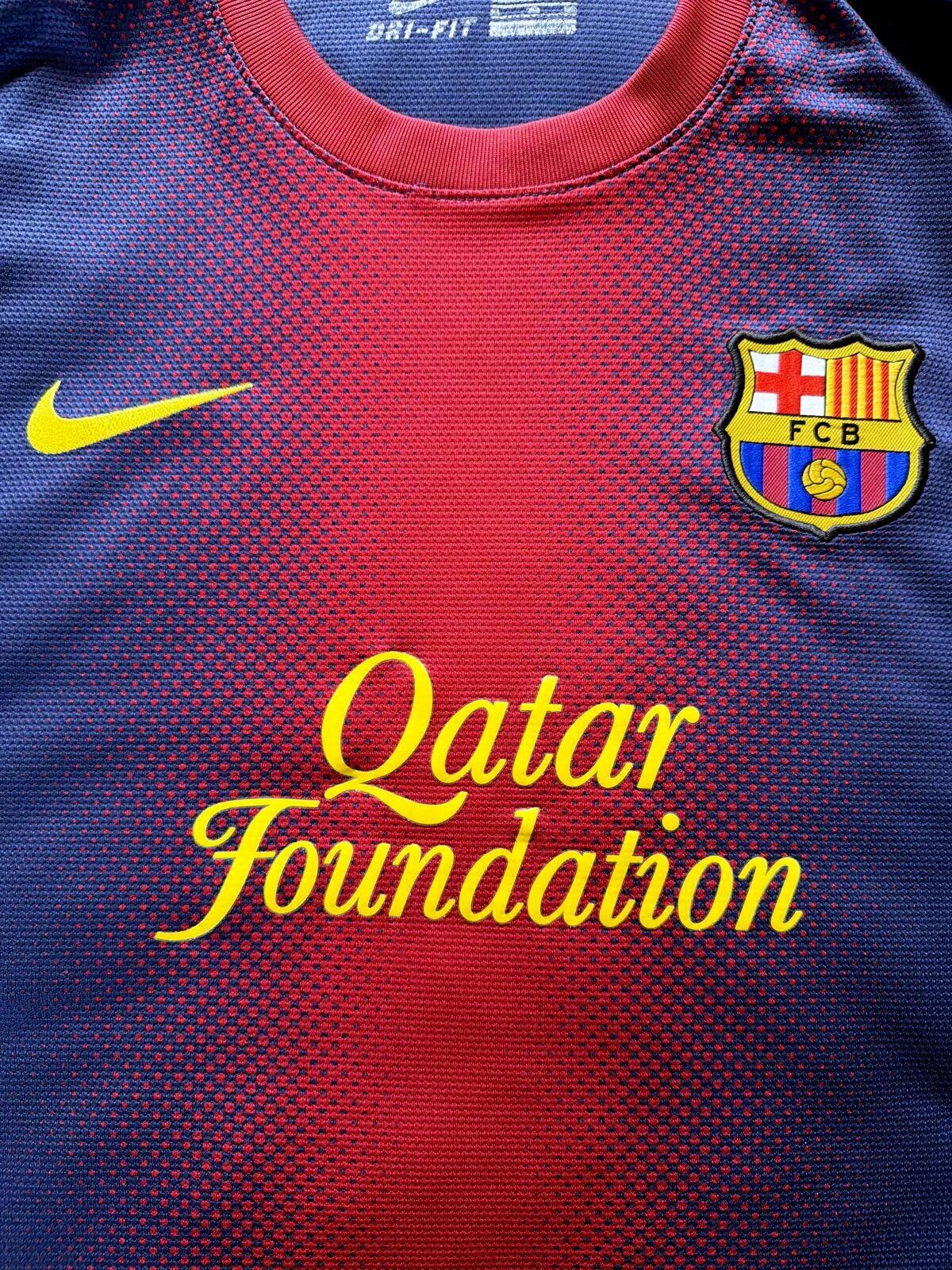 Mens Barcelona 2012/13 Home Football Shirt Top - XLarge - 3526