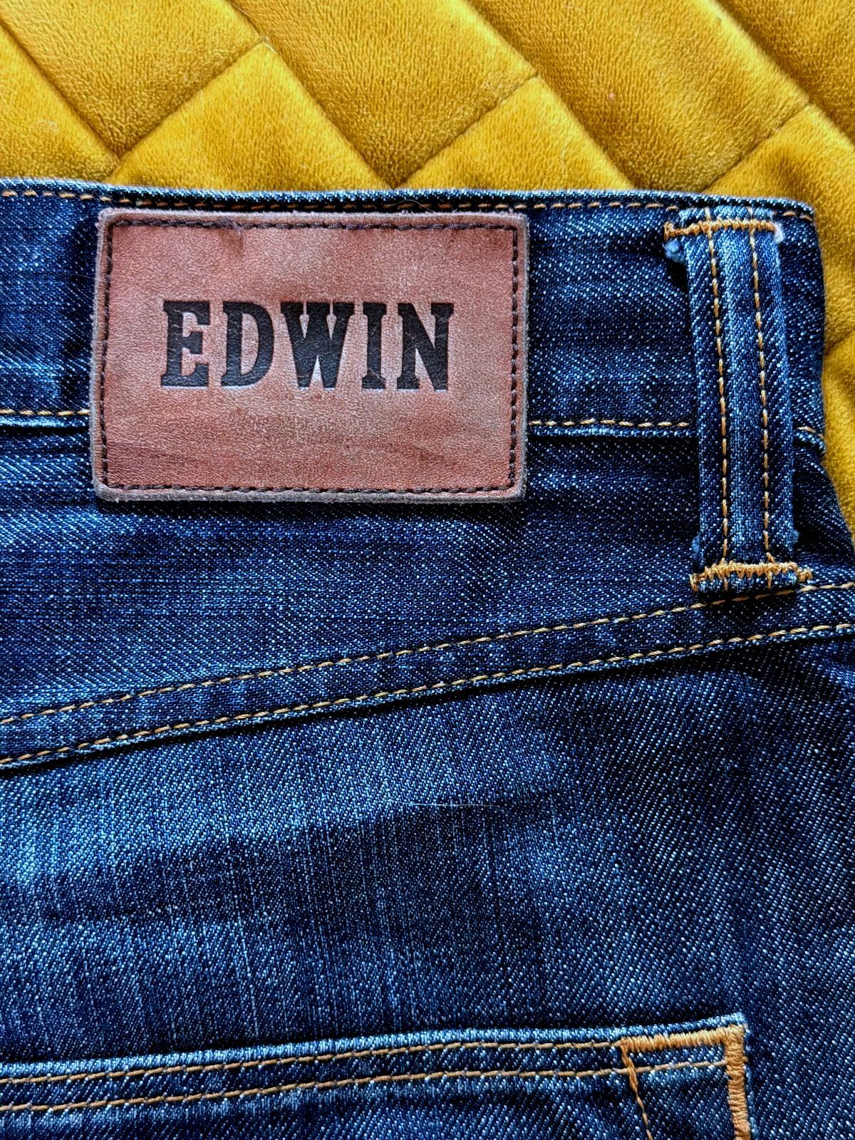 Men’s Edwin ED-55 Relaxed Fit Denim Jeans In Navy - W34/L28 - 3578