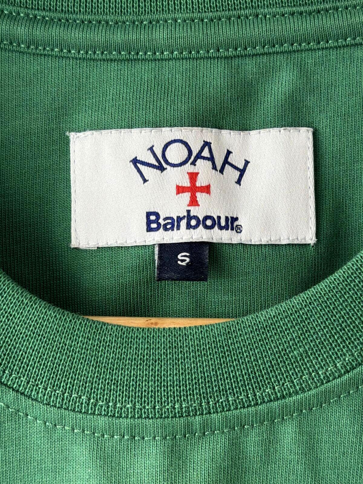 Mens Barbour x Noah Green Duck Graphic T-Shirt In Green - Small - 3501