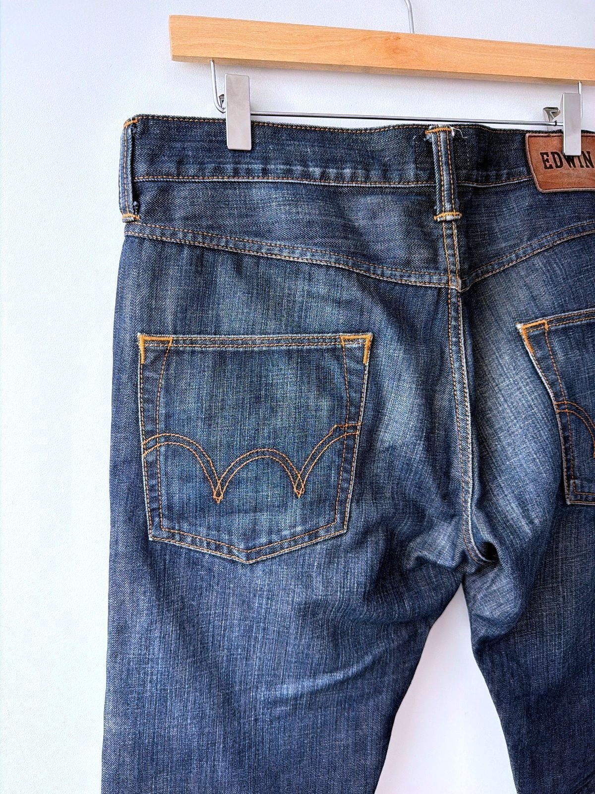 Men’s Edwin ED-55 Relaxed Fit Denim Jeans In Navy - W34/L28 - 3578